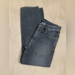 Tommy Bahama Indigo Palms Mens 34 x 32 Dark Wash Relaxed Fit Straight Leg Jeans